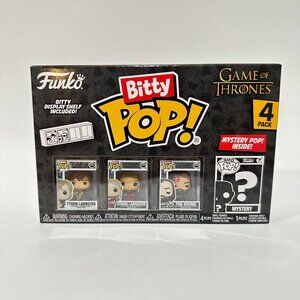 Funko Bitty Pop! Set Game of Thrones Tyrion, Cersei, & The Hound with Mystery